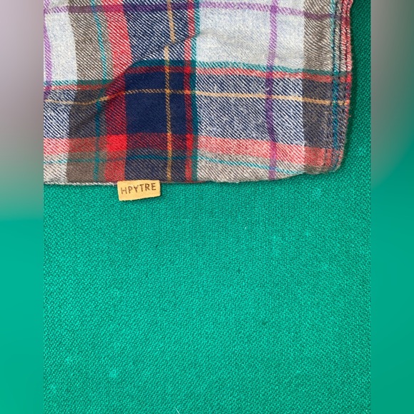 HIPPY TREE NOMAD DIVISION Flannel PLAID SHORT SLEEVE SHIRT MENS 2XLSURF&STONE - Picture 9 of 10